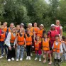 Soutien de The Human Safety Net - sortie aux Hortillonnages d'Amiens pour des familles de la Maison des familles